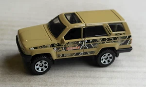 Matchbox 1985 Toyota 4Runner beige Safari X SUV MBX 4x4 Geländewagen Auto Car 85 - Picture 1 of 4