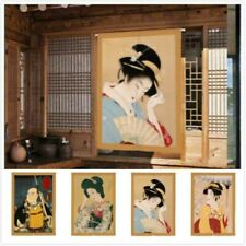 Japanese Noren Tapestry Ukiyoe Samurai Kitchen Doorway Curtain Room Divider New