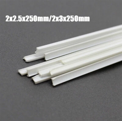 I Beam ABS Styrene Strip Section Architecture Model Making 2x2.5x250mm/2x3x250mm - Image 1 of 4