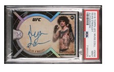 2018 Topps Museum Collection Suga Sean O’Malley Rookie Auto On Card /99 PSA 9