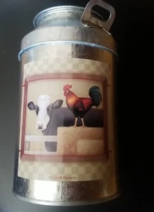 Farm lattina latte in miniatura latta 6 pollici x 3,5 pollici - Foto 1 di 4