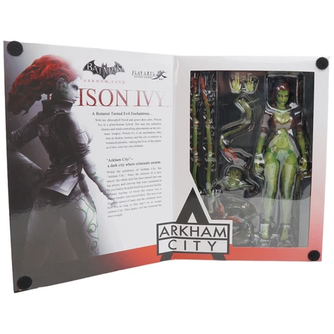 New Play Arts Batman Arkham City Poison Ivy No. 6 Action Figure Cover