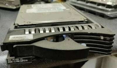 IBM 90P1310 90P1306 26K5153 146.8GB 10K Ultra 320 SCSI Hot-Swap Hard Disk Drive  - Image 1 of 3