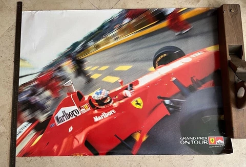 Formula 1 poster Schumacher Ferrari scuderia Ferrari Marlboro Cover