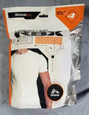 Nueva camiseta para hombre RBX cuello redondo - talla grande - paquete de 4  Foto 1 de 2