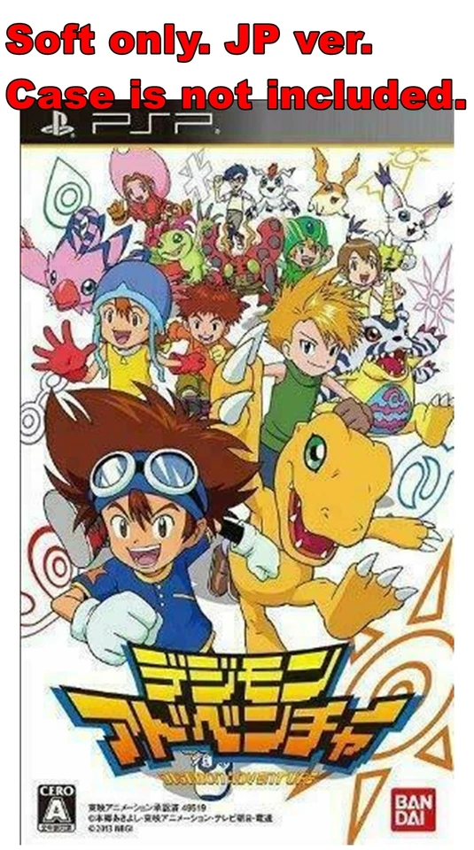 Sony PSP Soft Only Digimon Adventure Japan PlayStation Portable - Image 1 of 1