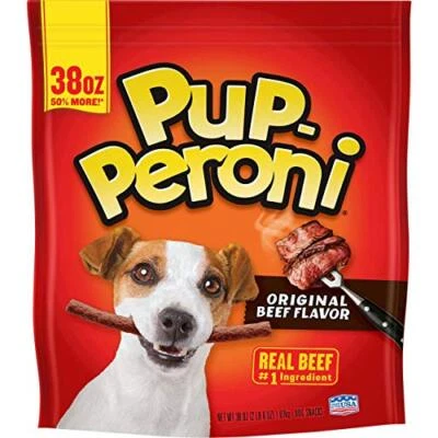 Pup-Peroni Dog Treats, Original Beef Flavor, 38  Assorted Flavor Names , Sizes  - Image 1 of 4