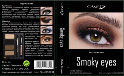 CAMEO SMOKEY  EYEBROW MAKEUP BOOK KIT (2 PC) - Image 1 of 2