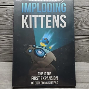 Imploding Kittens: The First Expansion Of Exploding Kittens Brand New Sealed - Picture 1 of 7