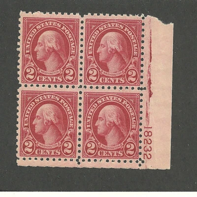 583 OG VLH plate 18232 - Image 1 of 2