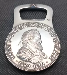 BELLISSIMO APRIBOTTIGLIE VINTAGE CHRISTOFLE HENRY IV, PLACCATO ARGENTO c1970 v/g - Foto 1 di 7