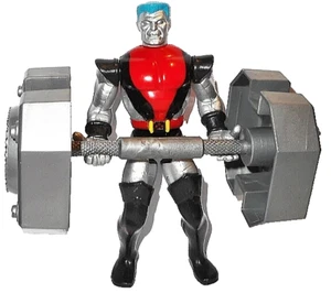 KB Exclusive * X-Men X-Force toybiz 1997 COLOSSUS complete black red 1992 marvel - Picture 1 of 2