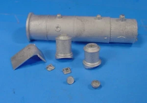 HO/HOn3 ROUNDHOUSE SHAY STRAIGHT BOILER BACKDATE KIT WISEMAN MODEL SERVICES KIT - Picture 1 of 4