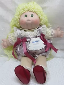 De Colección Nuevo en Caja 1986 Parche de Repollo de Porcelana Ojos Verdes Rubio Georgia Dee Edición Limitada - Imagen 1 de 9