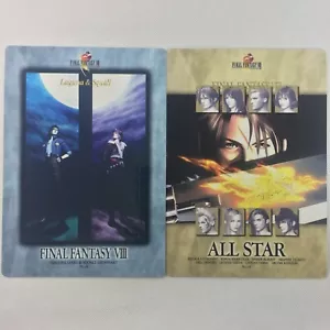 Final Fantasy VIII Jumbo Carddass 14 Cards Complete Set Bandai 1999 Japan - Picture 1 of 14