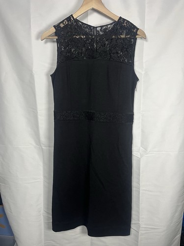 Abito da cocktail Tory Burch donna S pizzo elasticizzato elegante festa lana stravagante