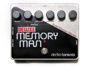 Used Electro-Harmonix EHX Deluxe Memory Man Delay Guitar Effects Pedal - Picture 1 of 3