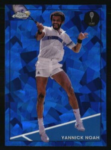 Yannick Noah 2021 Topps Chrome #50 Tennis Card