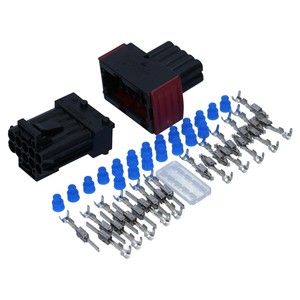 AMP JPT Set 10-polig 0,5-1,0mm² wasserdicht Reperatursatz Stecker Satz Kfz Auto