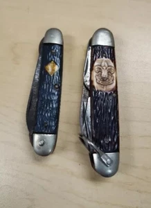 Lote De Colección De 2 Cuchillos De Bolsillo Boy Scout y Cub Scout - Imagen 1 de 7