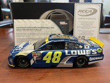 RARE 2016 Jimmie Johnson #48 Lowes 7X Champion RCCA Elite 1:24 NASCAR Action MIB