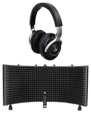 Audio Technica ATH-M70x Professional Studio Monitor Headphones ATHM70x+Shield - Image 1 of 4