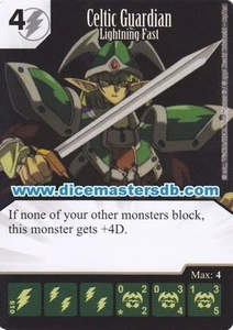 Celtic Guardian Lightning Fast #015 - Yu-Gi-Oh! - Dice Masters - Picture 1 of 1