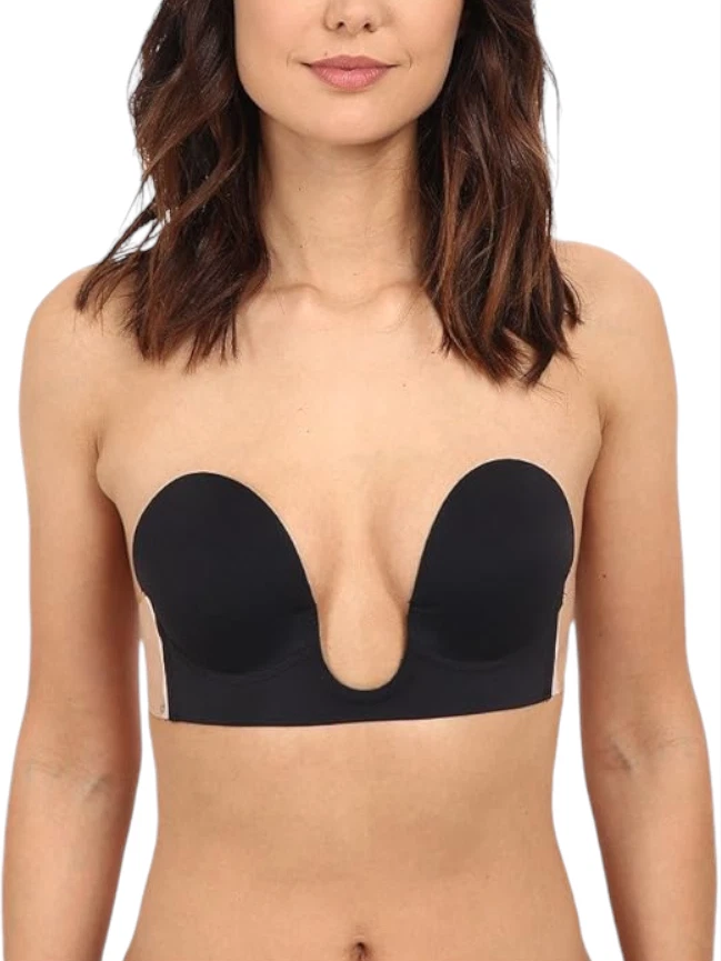 Fashion Forms Women's U Plunge Backless Strapless Bra Black - Image 1 of 1