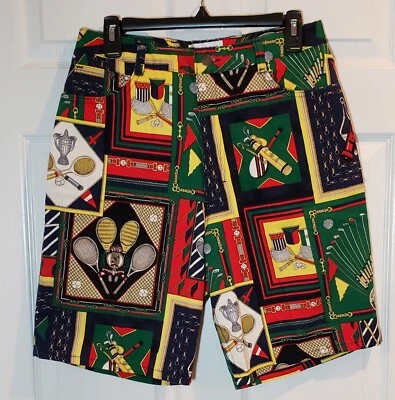 Pantalones Cortos Para Mujer Carroll Reed De Colección Talla 12 Bermudas Bolsillos Golf Tenis EE. UU.  Foto 1 de 4