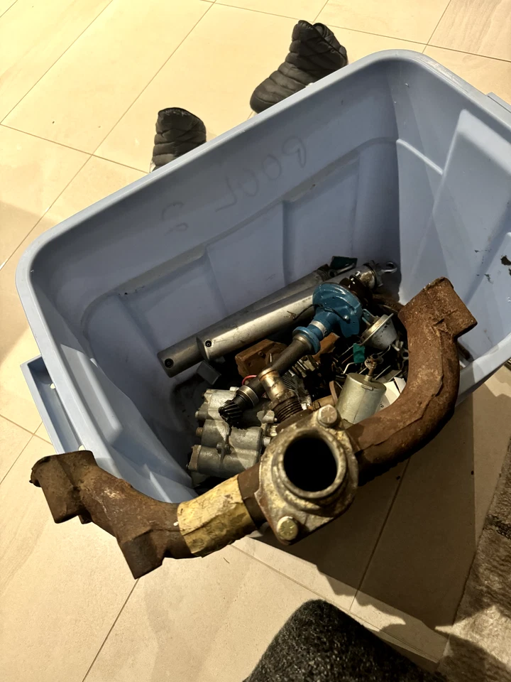 63 64 65 66 67 Cadillac Deville Eldorado 429 Engine Coolant Crossover Manifold - Image 1 of 4