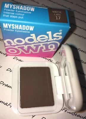 Models Own MyShadow Powder Eyeshadow Intense 17 * MATTE LATTE * Deep Brown BNIB - Image 1 of 4