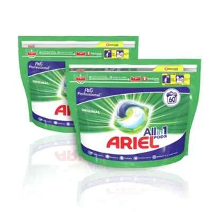 Mega Pack Ariel All in One Pods Washes Easy Clean Stains Fresh Laundry x 70 - Picture 1 of 3