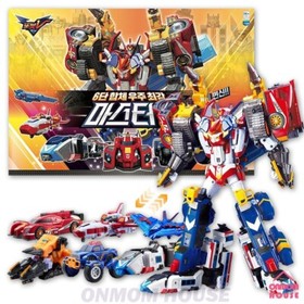 TOBOT V MASTER V Big Size Robot 6 types of vehicles into combination Korean TV