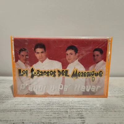 Los Sabrosos Del Merengue P'aqui Y Pa' Llevar Spanish Cassette Tape NEW SEALED - Image 1 of 4