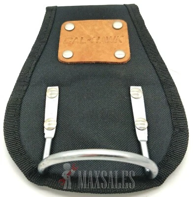 CAL/AJ/RT Hammer Holder fits 3" Tool Belt Heavy Duty Padded Leather Nail Clip New