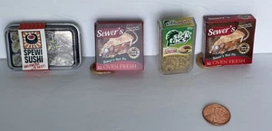 ZURU Mega Gross Minis 4 Stück, 2 Kanal Ratte Kuchen, Spewi Sushi & Sick Tacs Spielzeug - Bild 1 von 6