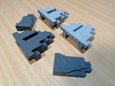 LEGO Konvolut Felsen / Felsenteile hellgrau dunkelgrau / Star Wars CITY Creator - Bild 1 von 4