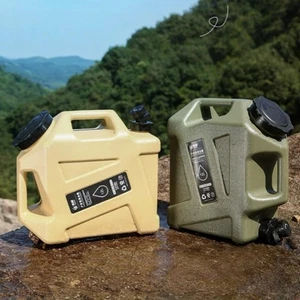 Contenedor de agua portátil para camping de 12 l con grifo para cocinar/picnic coche portátil - Imagen 1 de 27