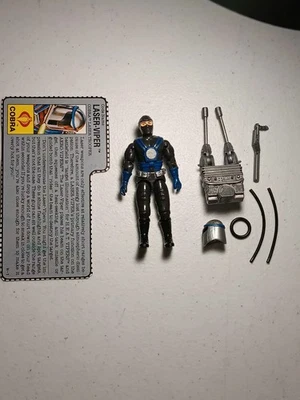 Laser-Viper V1 G.I. Joe A Real American Hero 1990 Complete Hasbro Broken Peg  - Image 1 of 4