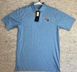 Antigua mens Small Tennessee Titans Polo light Blue NWT - Picture 1 of 8