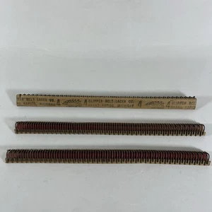 Vintage Clipper Gürtelschnürer Nr. 4 Gürtelhaken, 84 Haken pro Karte / 3 Karten - Bild 1 von 7