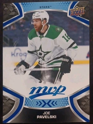 2021 - 2022 Upper Deck MVP Joe Pavelski Stars #108 Hockey Card - Image 1 of 2