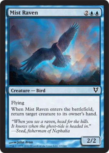 Avacyn Restored - Mist Raven - Foil - Image 1 of 1