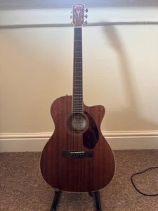 Fender Paramount PM-3C Deluxe Guitar with Hard Case (Broken Tuning Head) - Picture 1 of 6