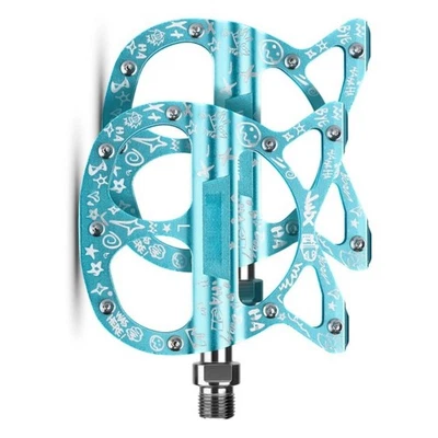 3 Seal Bearings Bicycles Pedals Light weight Bike Platform Pedals Enduring - Image 1 of 4