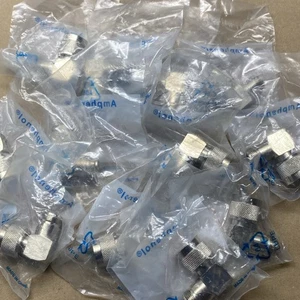 Amphenol N Stecker auf Buchse Adapter 082-64-RFX 12er-Pack - Bild 1 von 3