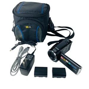 JVC Everio GZ-HM40BU FULL HD Camcorder w/ Charger, 2 Batteries - Picture 1 of 16