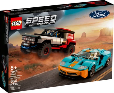 LEGO Speed Champions 76905 Ford GT Heritage Edition und Bronco R - NEU & OVP - Bild 1 von 3
