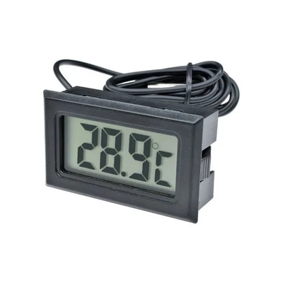 Mini Car Digital Thermometer LCD Indoor Outdoor Temperature Sensor Monitor - Image 1 of 4