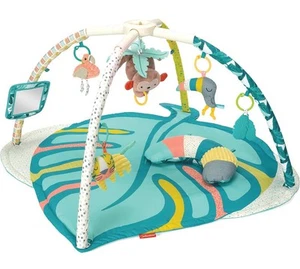 Infantino 4-In-1 Twist & Fold Activity Gym & Play Mat w/ 4 Linkable Toys & More - Picture 1 of 5